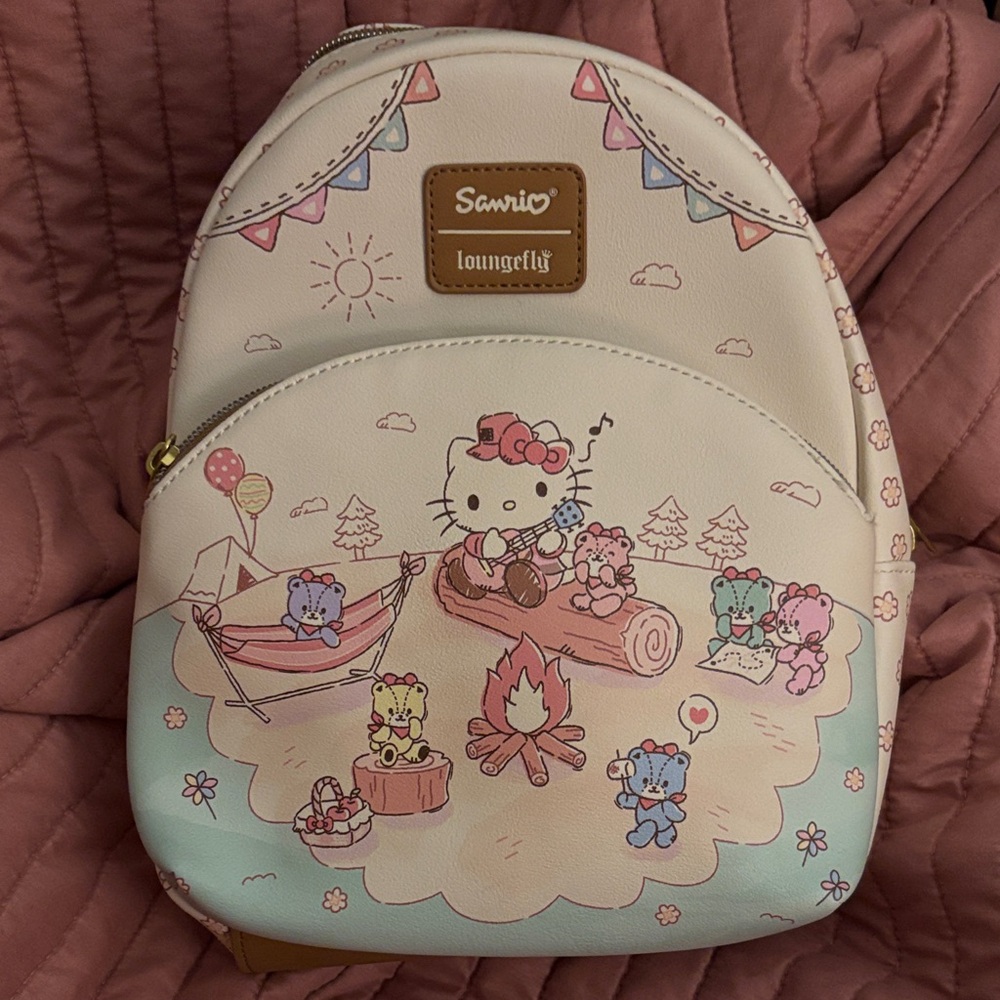Loungefly Sanrio Kids Backpack - Pink and Cream